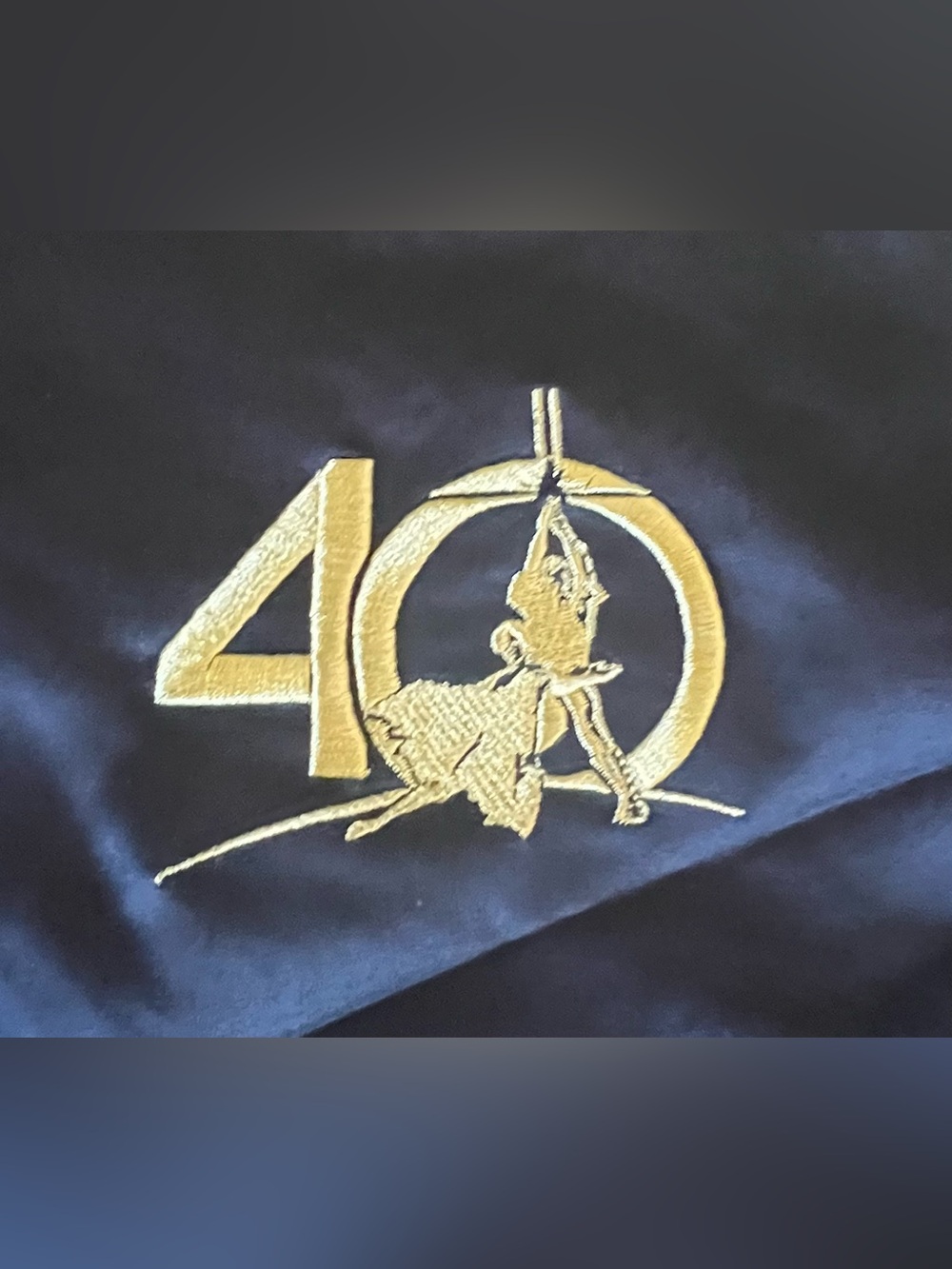 Star Wars Black and Gold 40th Anniversary Varsity Bomber Jacket - Picture 6 of 7